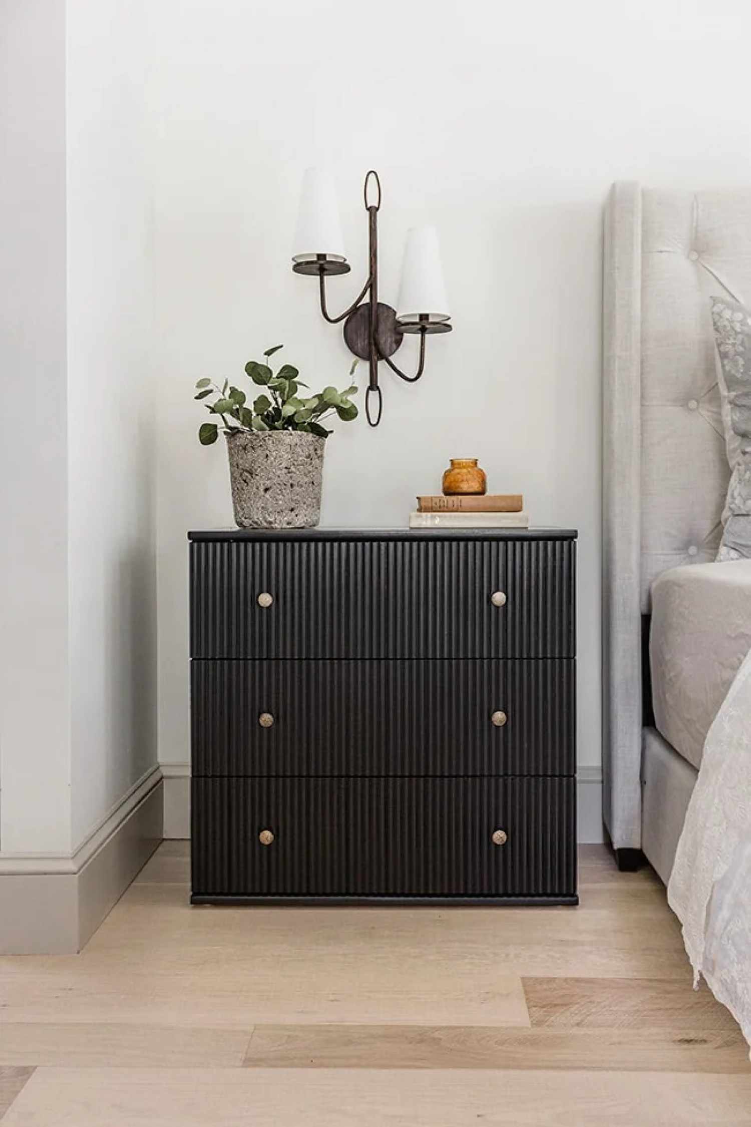 Ikea Tarva fluted dresser