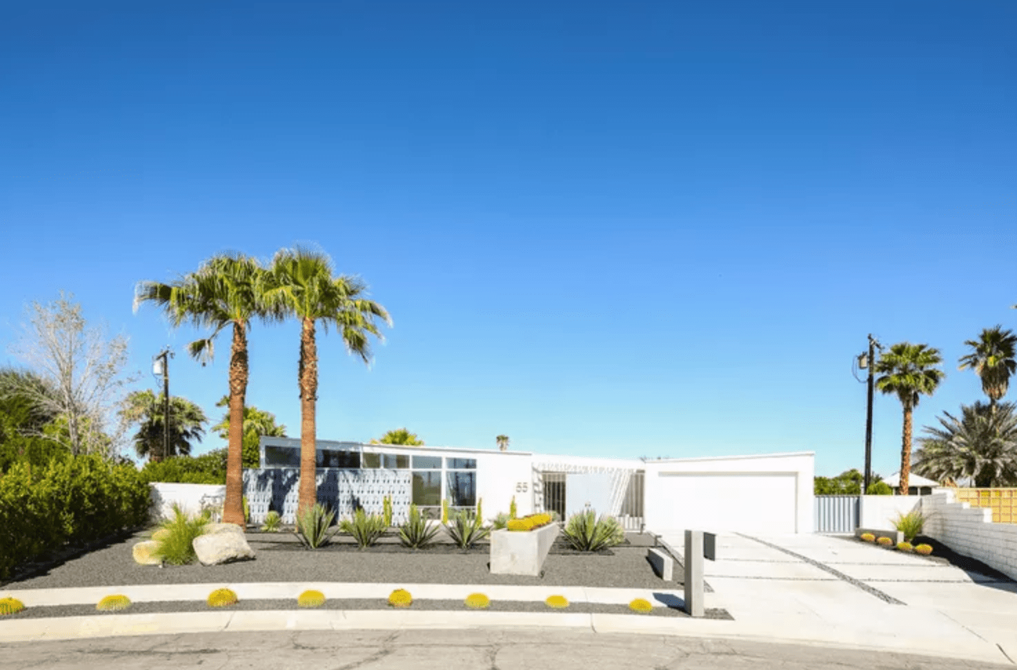 white changing roofline home