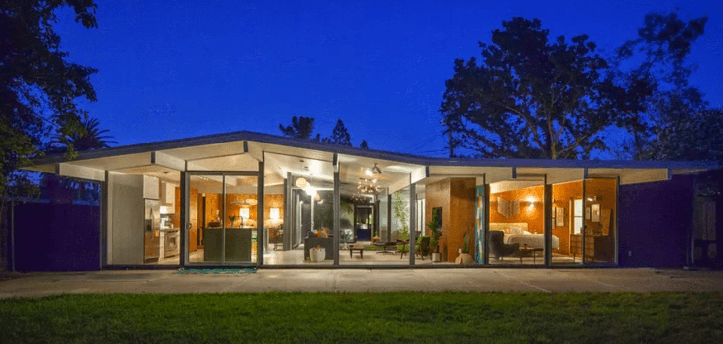 California mid-century home