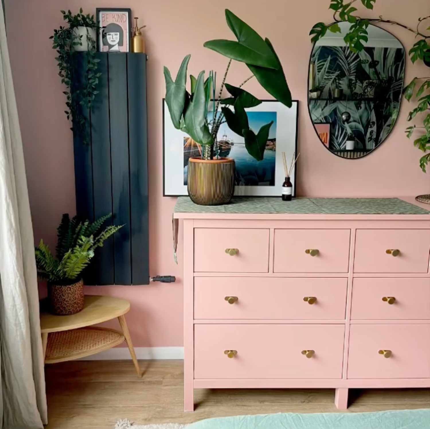 Cómoda Hemnes de Ikea pintada