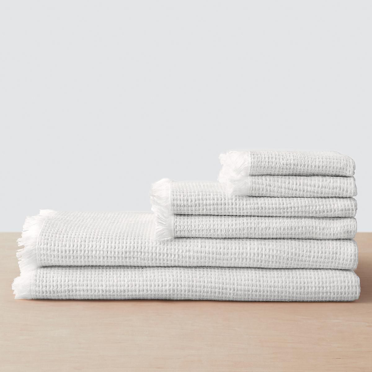 The Citizenry Aegean Cotton Towel White