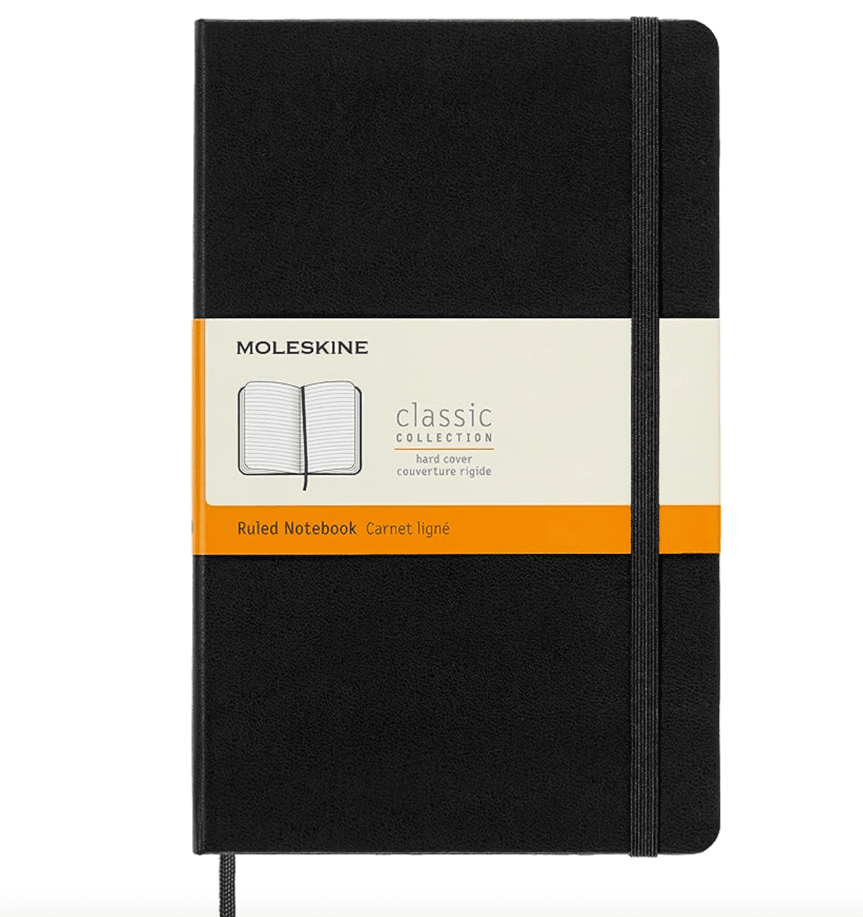 black moleskin classic journal