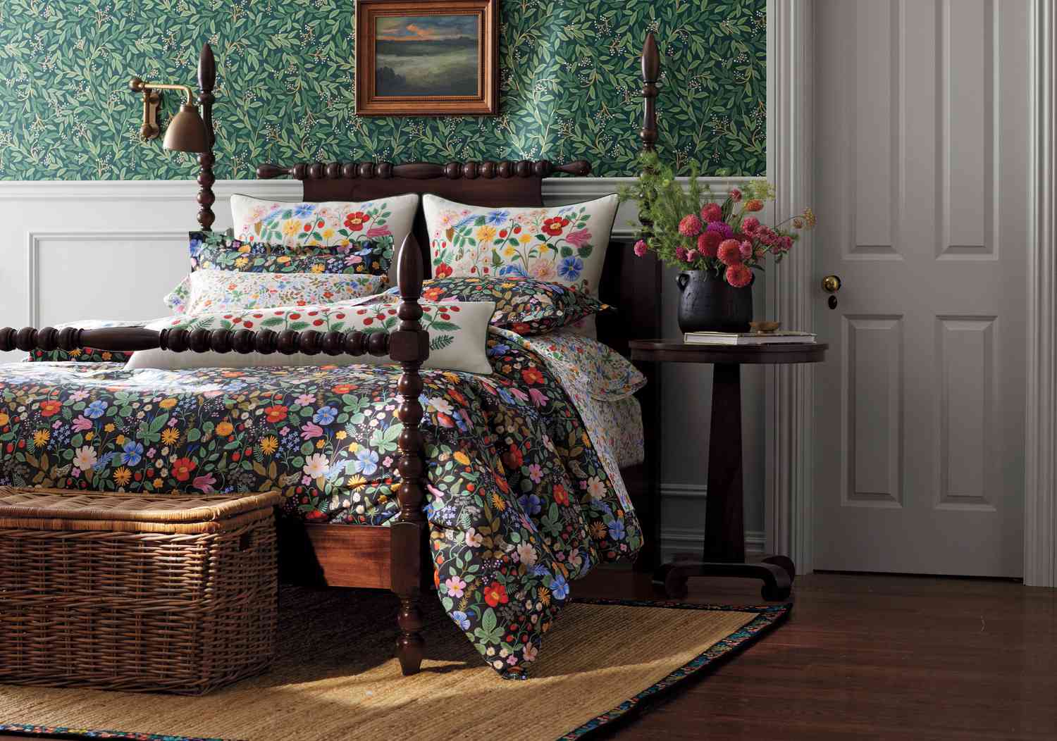 Rifle Paper Co. x The Company Store bedding collection